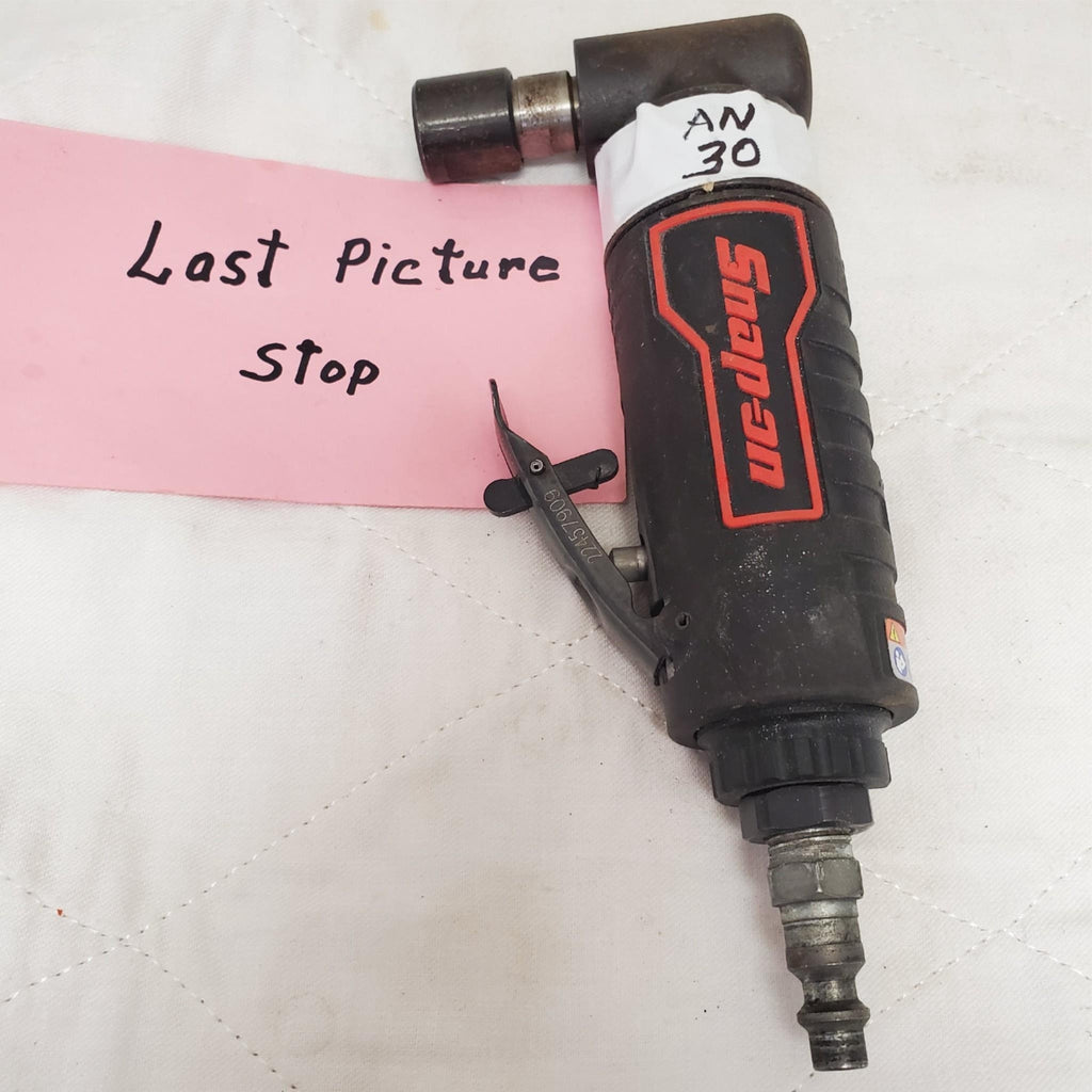 Snap-on PTGR210A 23000 RPM Right Angle Mini Die Grinder Air Tool AN-30