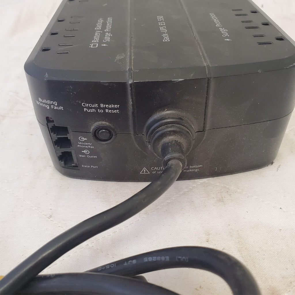 APC Back Up UPS ES 550 120V BE550G Surge Protected #17 (NO BATTERY INCLUDED)