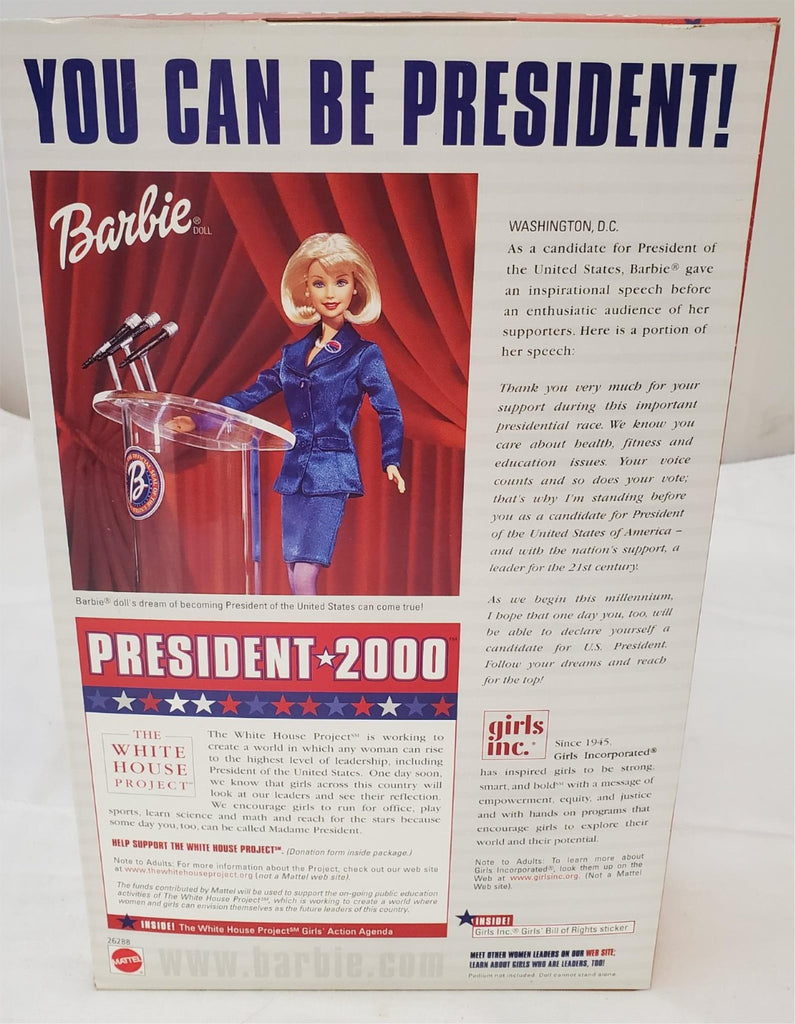 Barbie 2000 - Barbie President - Exclusive Collector Edition