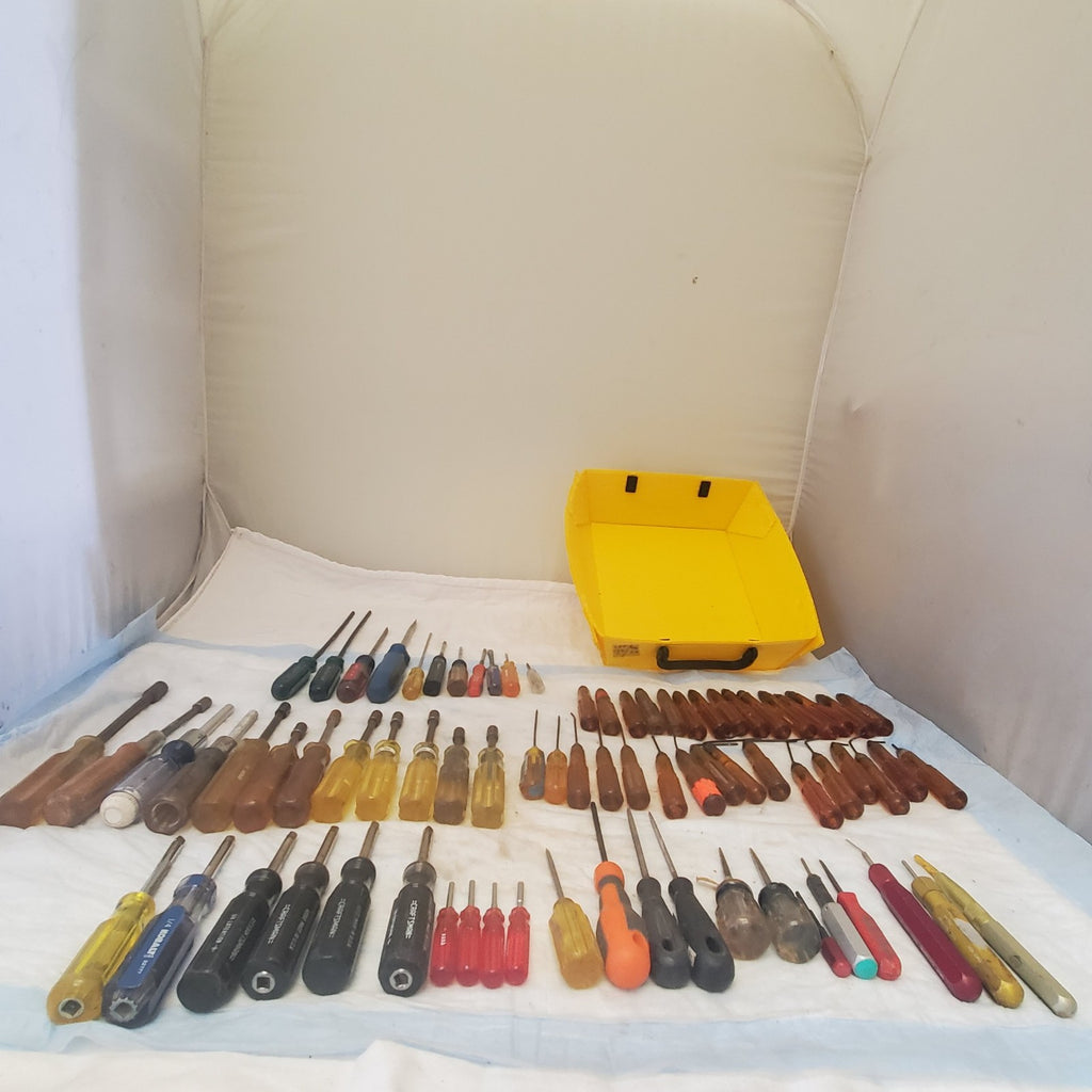 Lot of 76 Vintage Nut Drivers / Screw Drivers LOT137