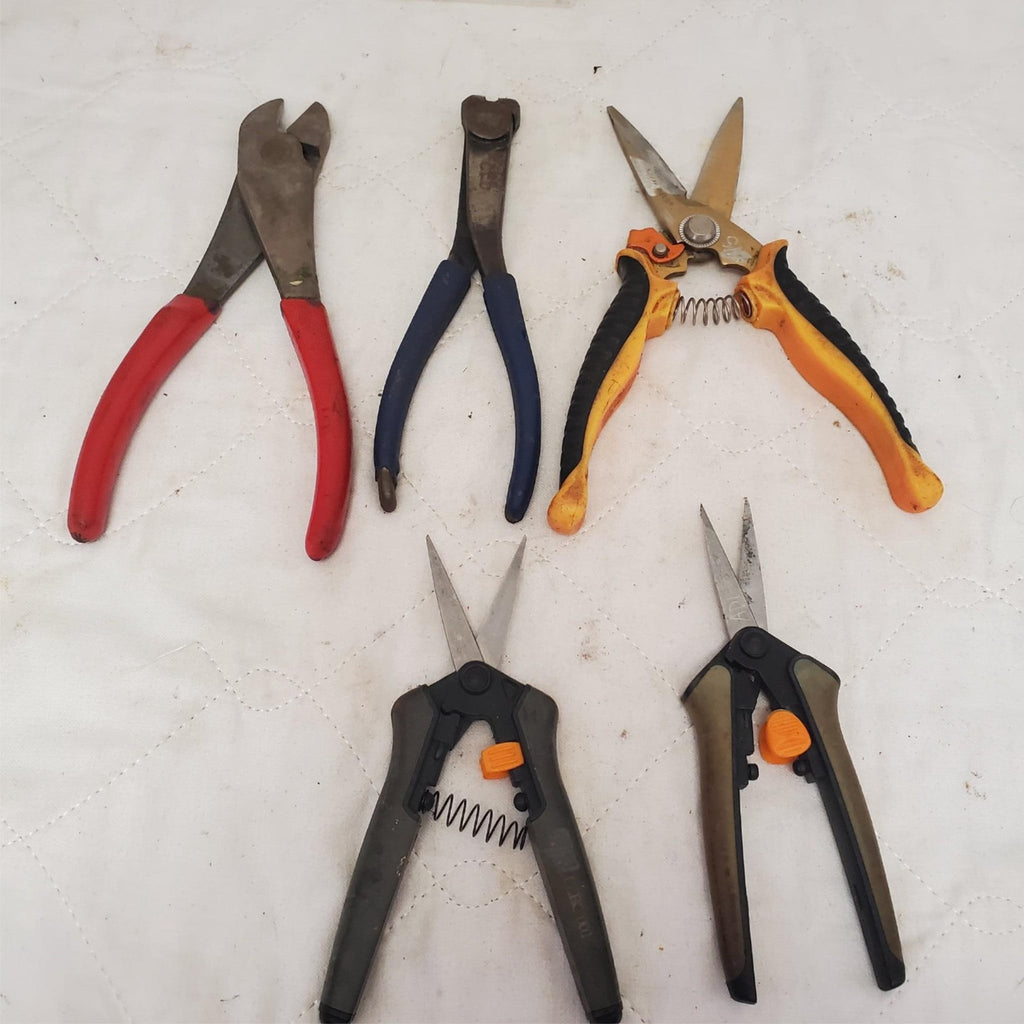 Lot of 5 Assorted Crimpers Stripping Pliers LOT-311