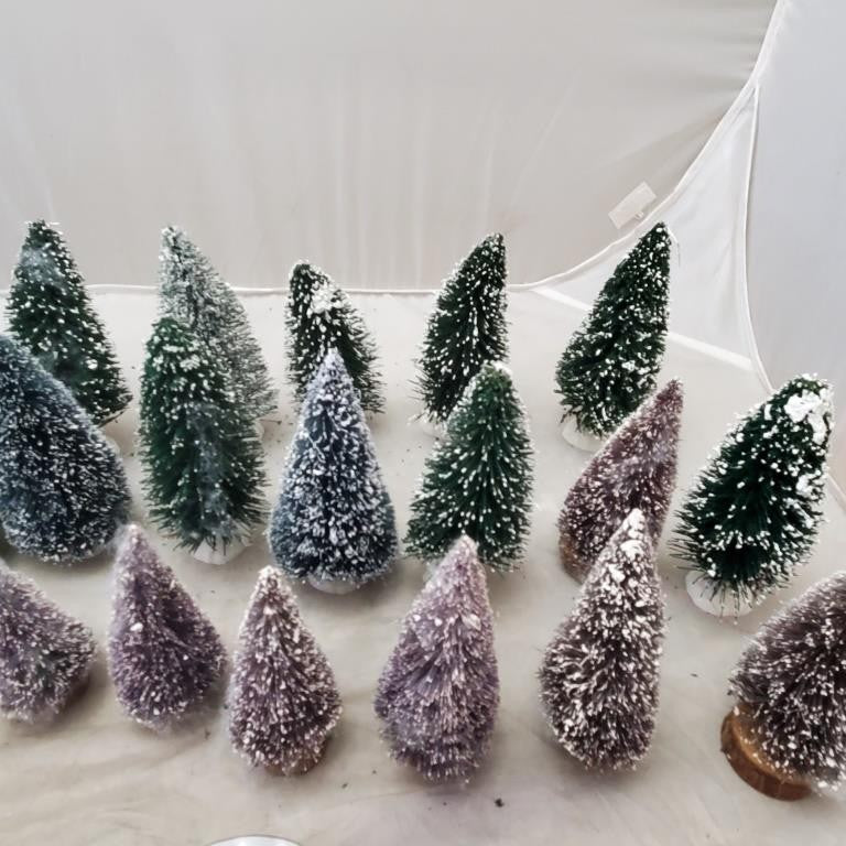 Holiday Time White Picket Fence 23.5" x 2" Christmas and Lot Christmas Tree