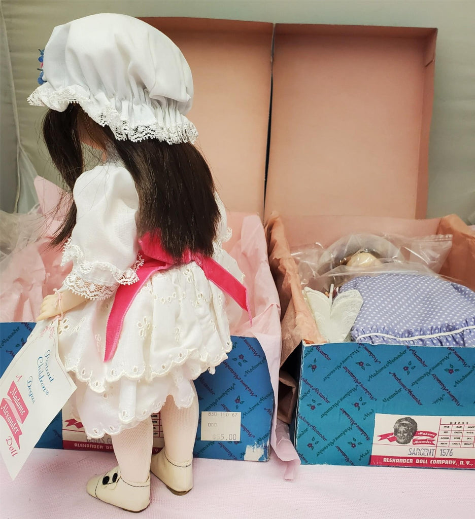 Madame Alexander #1575 Degas Girl #1576 Sargent Dolls Set with Box