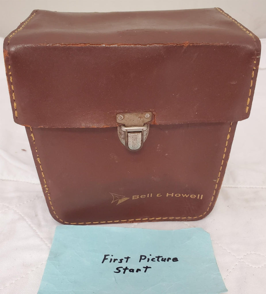 Bell & Howell 252 8mm Camera with Quik Splice Tapes, Ednalite Filter & Case