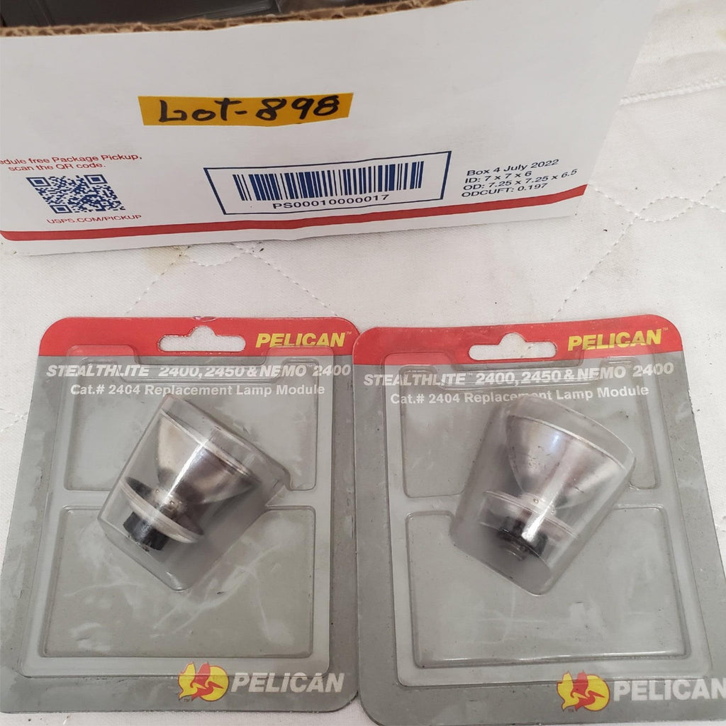 Lot of 14 Pelican Stealthlite 2400 2450 Nemo 2400 Flashlight LOT-898