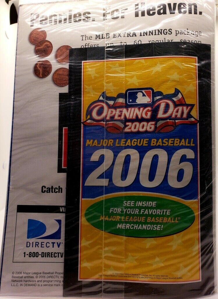 MLB Major League Baseball Opening Day 2006 Program, Sports Illustrated Magazines