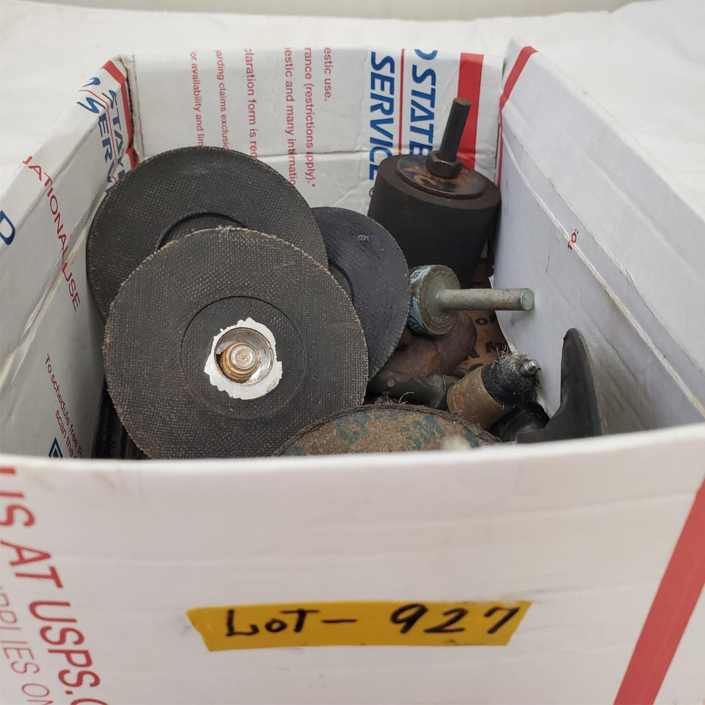 Lot of Rotary Tool Accessories Grinding Wheels, Sanding Drums & More LOT-927