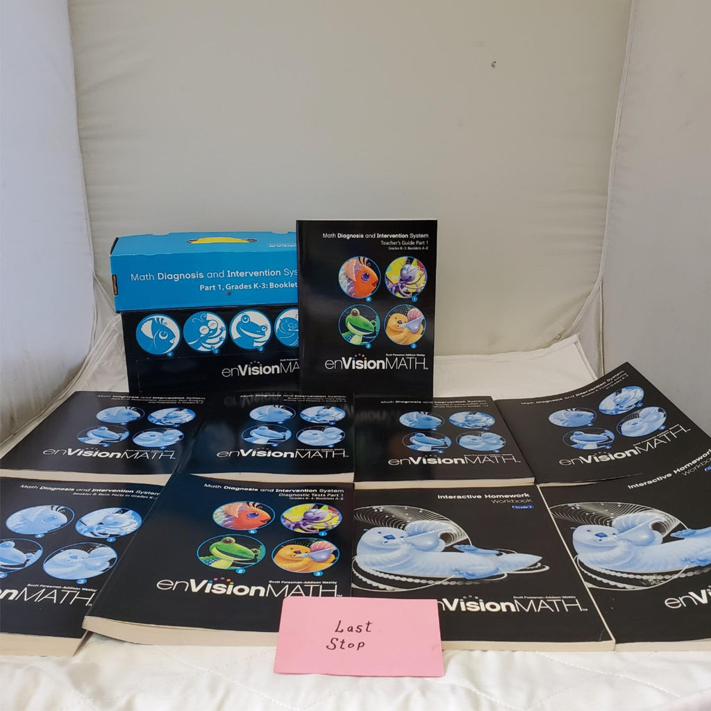 enVisionMath Common Core Math Diagnosis and Intervention System Part 1 Booklets
