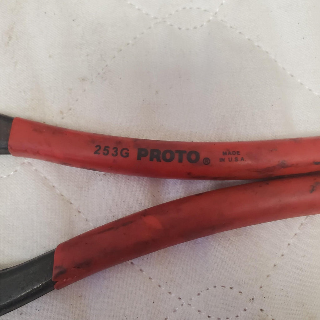 Lot of 4 Proto 253G Soft Jaw Cannon Plug Pliers LOT-314