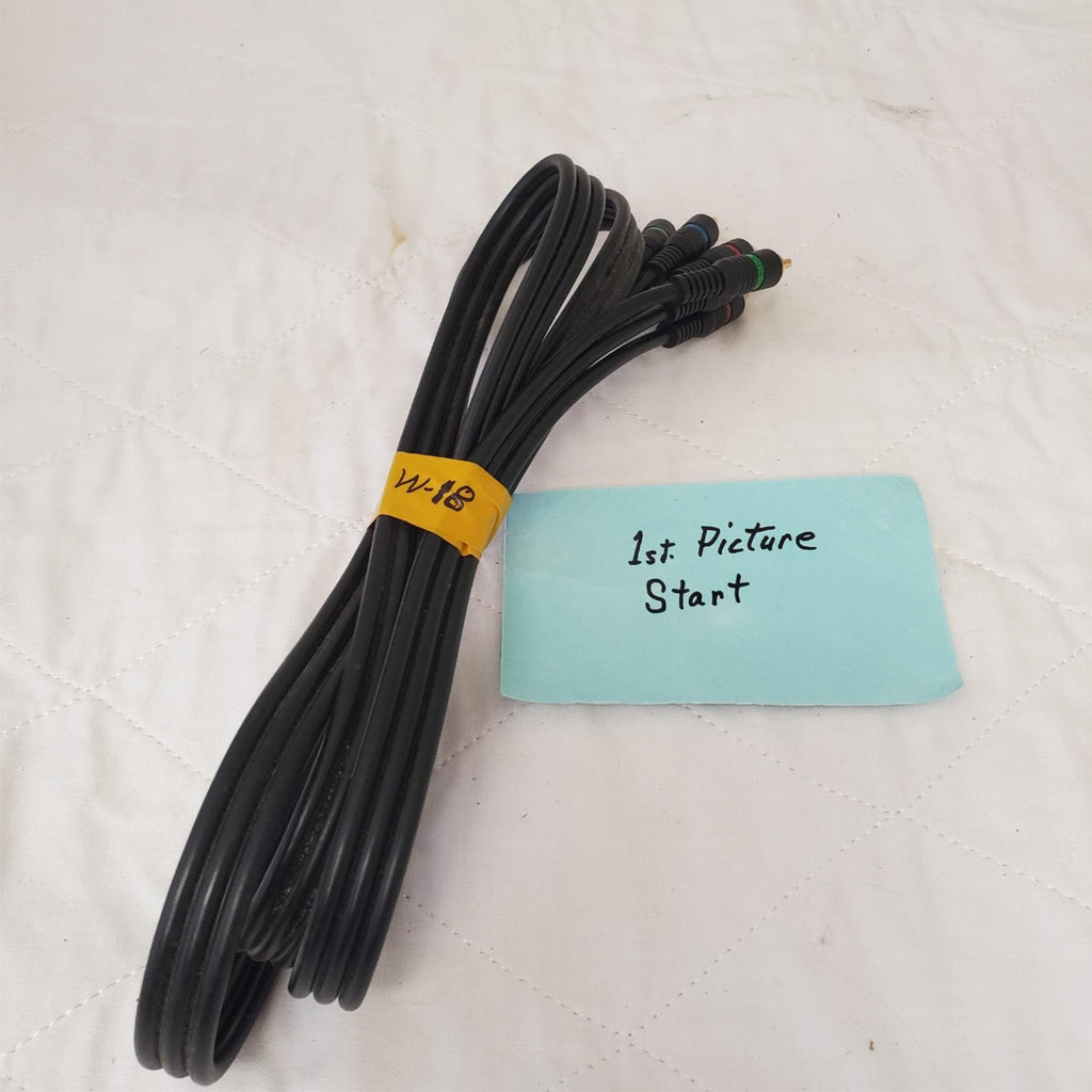 Multi Brand Compatible 3-RCA Component Video/Audio Cable W18