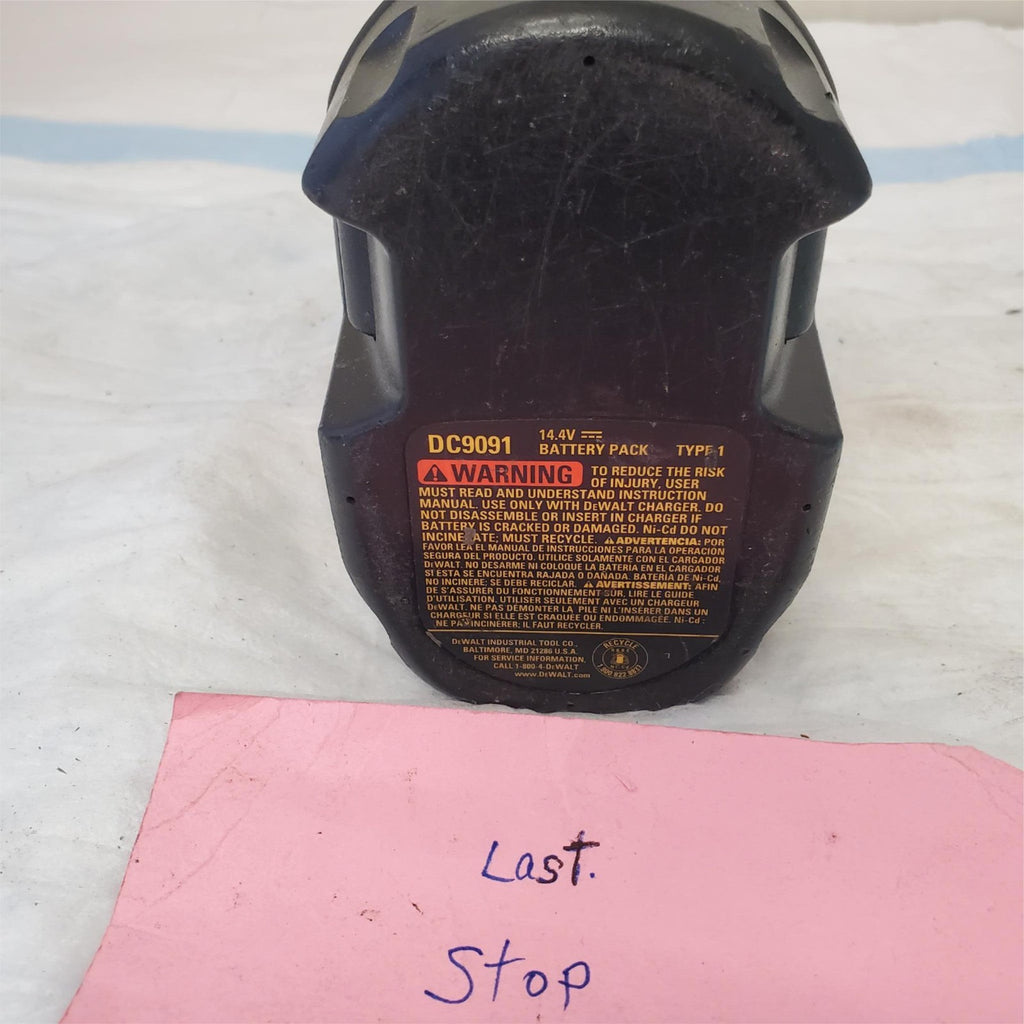 Battery for Dewalt DC9091 Flashlight Battery Pack Type 1