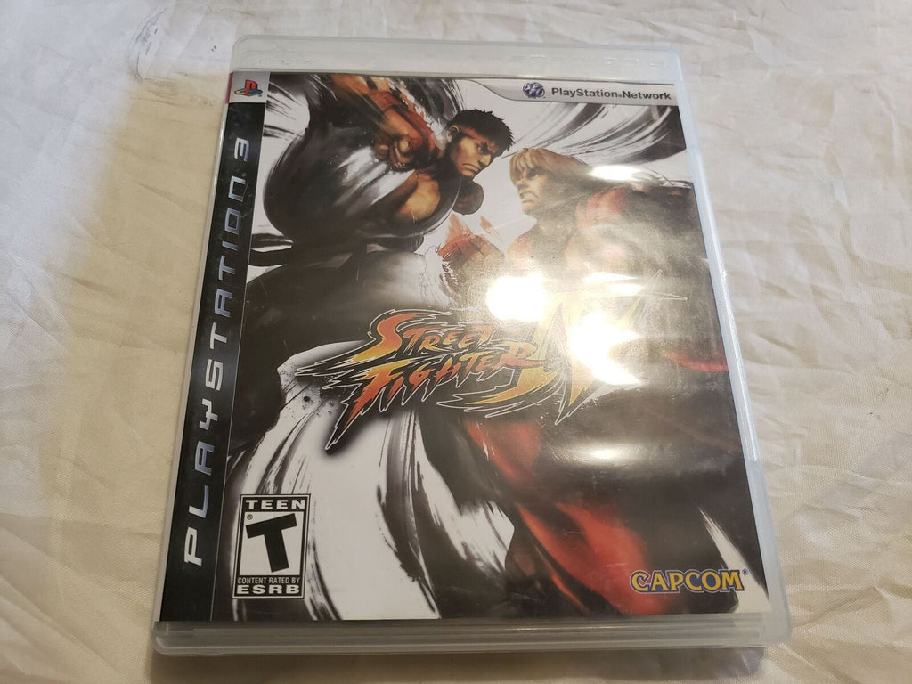 Street Fighter IV Sony PlayStation 3 PS3 Capcom Fighting