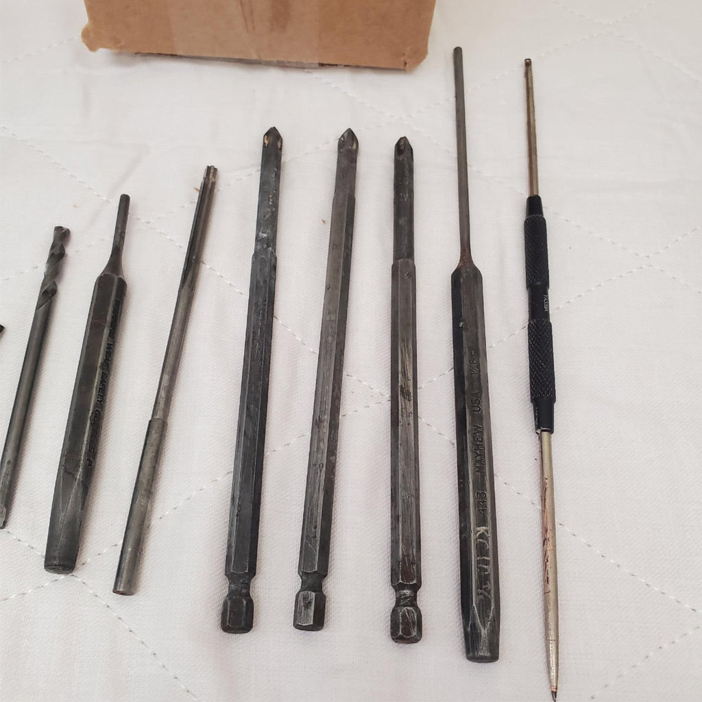 Lot of Hex, Screwdriver Torx Twist Drill Bit Set