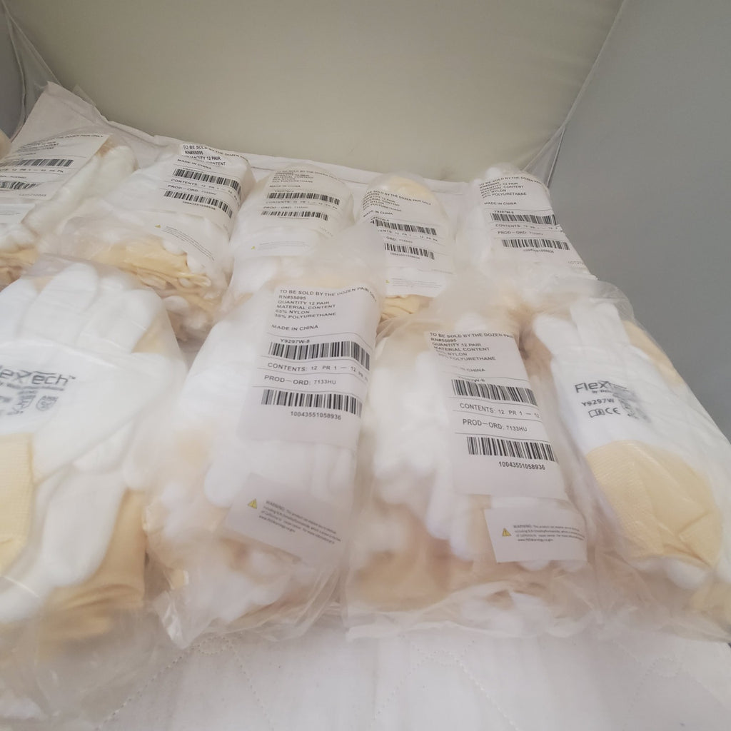 Lot G-Tek Industrial Safety Work Gloves Style No. 713SUC/S