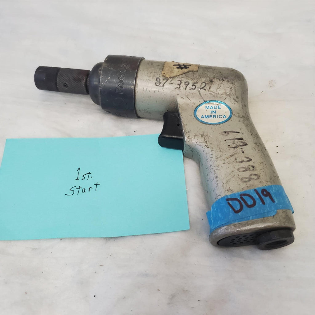 Rockwell Pistol Grip Pneumatic Air Drill Air Tool DD-19