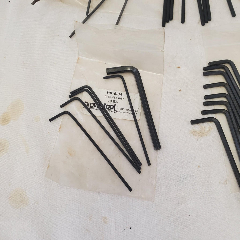 Lot of Assorted Various Size Hex Key Set LOT-602