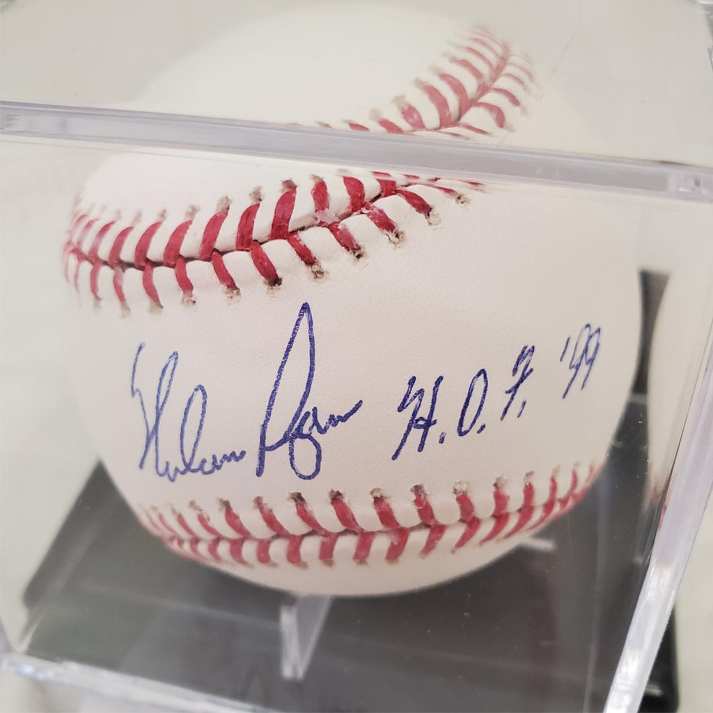 Nolan Ryan Autographed Official Major League Baseball with Display Case