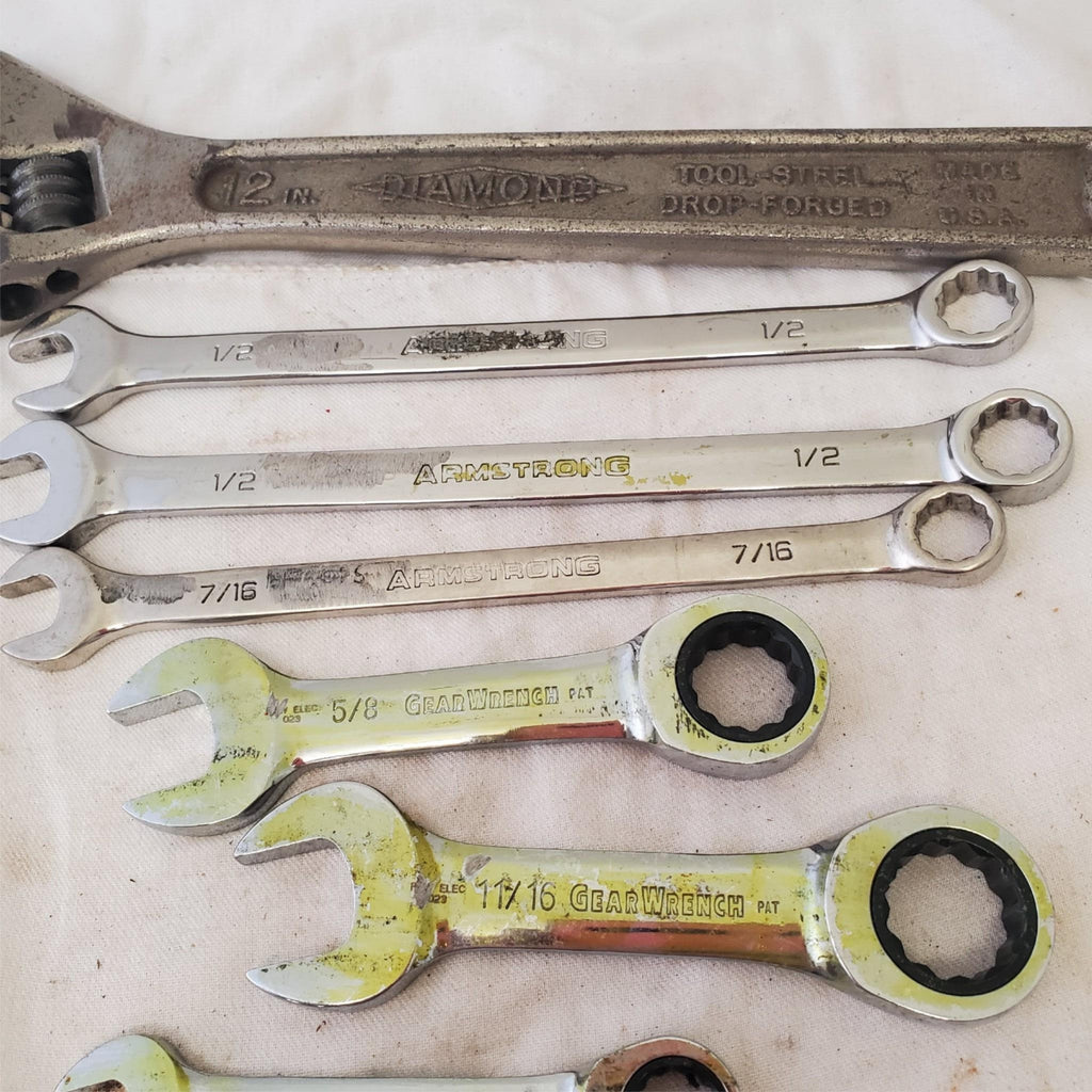 Lot of Assorted Various Wrenches & other Hand Tool LOT 461
