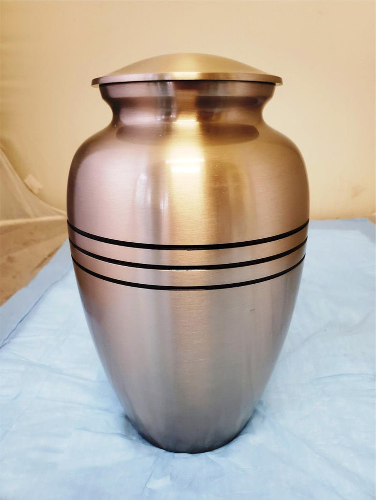 Modern Beautiful Design Handcrafted Urn for Human Ashes BA-693