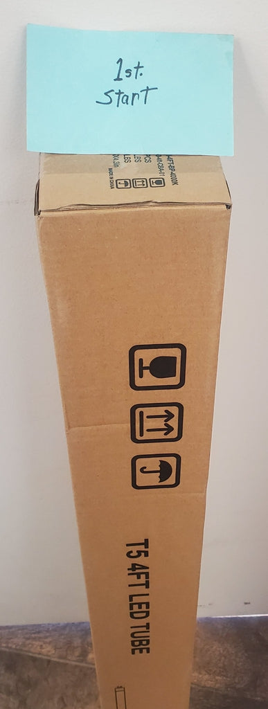 Lot of 25 T5 4FT 3500LM LED Tube Light 25W 4000K