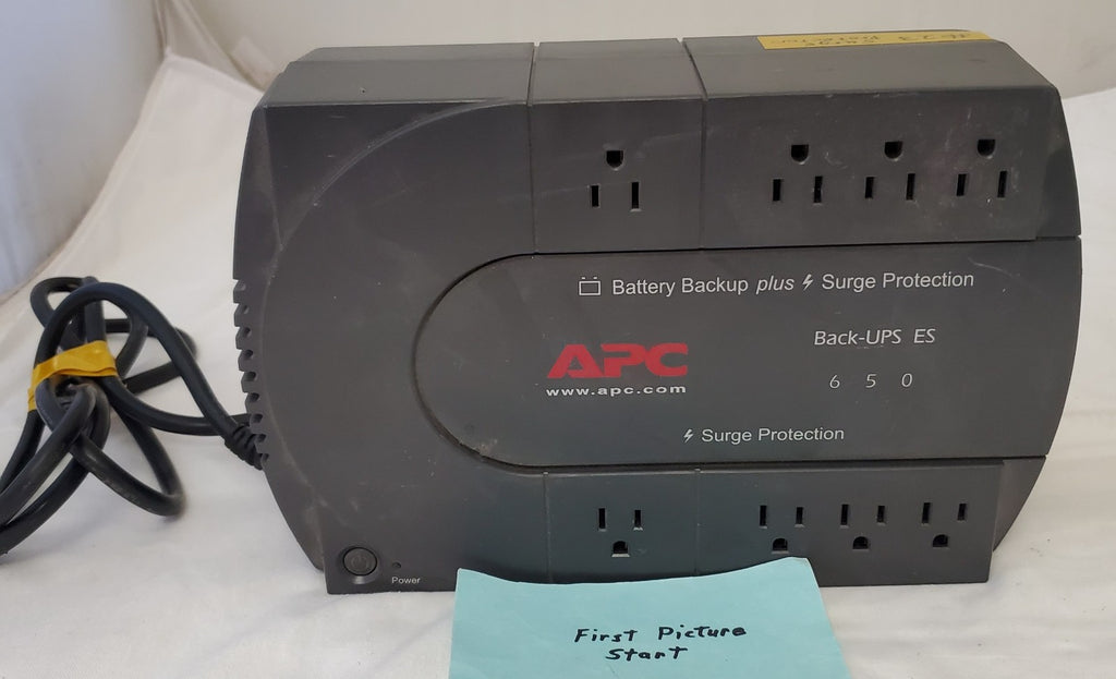 APC Back-UPS ES 650 DL650T Surge Protector NO BATTERY INCLUDED #23