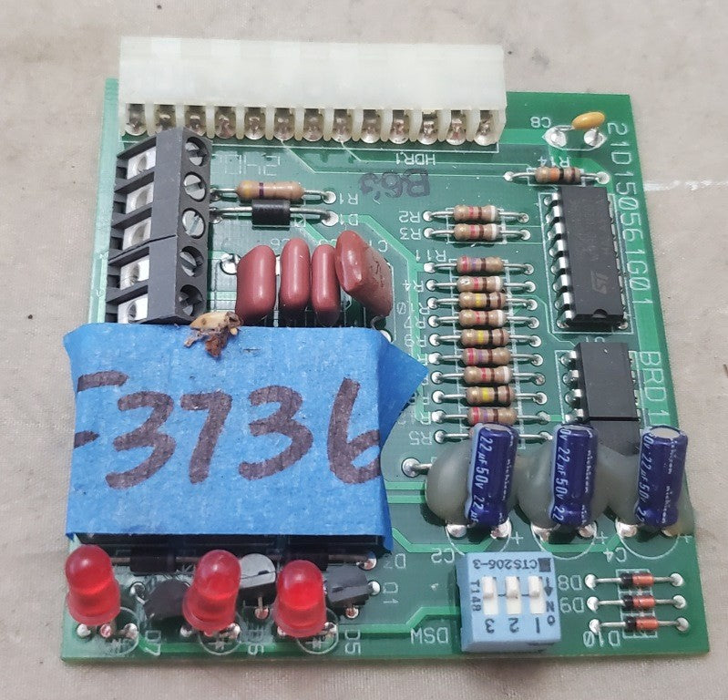 Trane Zettler Zone/Bypass Control Card Zzcardal010 21D150561G01 BRD1033