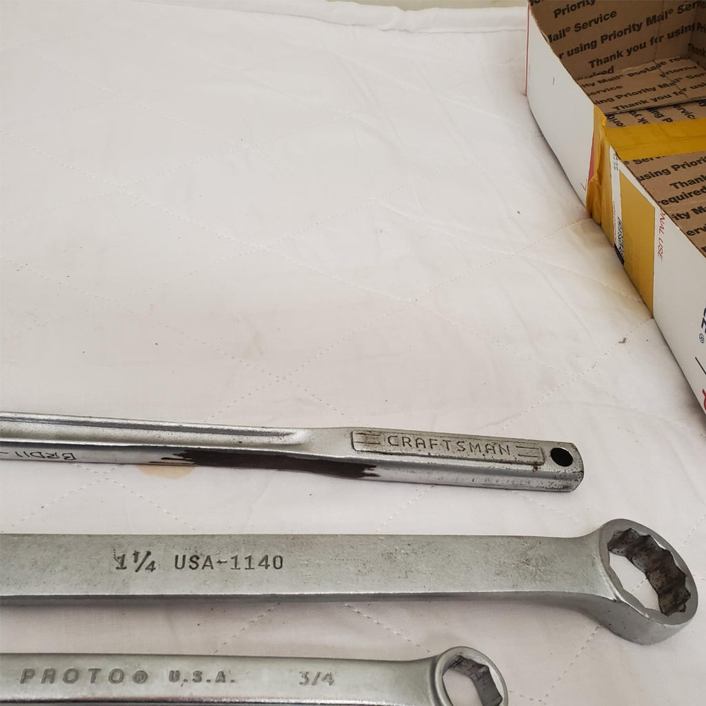 Lot of 3 Assorted Combination Wrench & Drive Flex Head Breaker Bar LOT-606