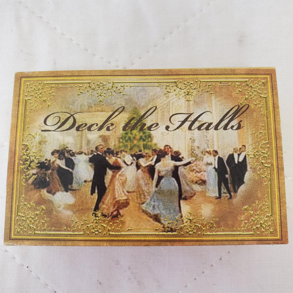 Mr. Christmas Deck the Halls Music Box with Moving Dancers