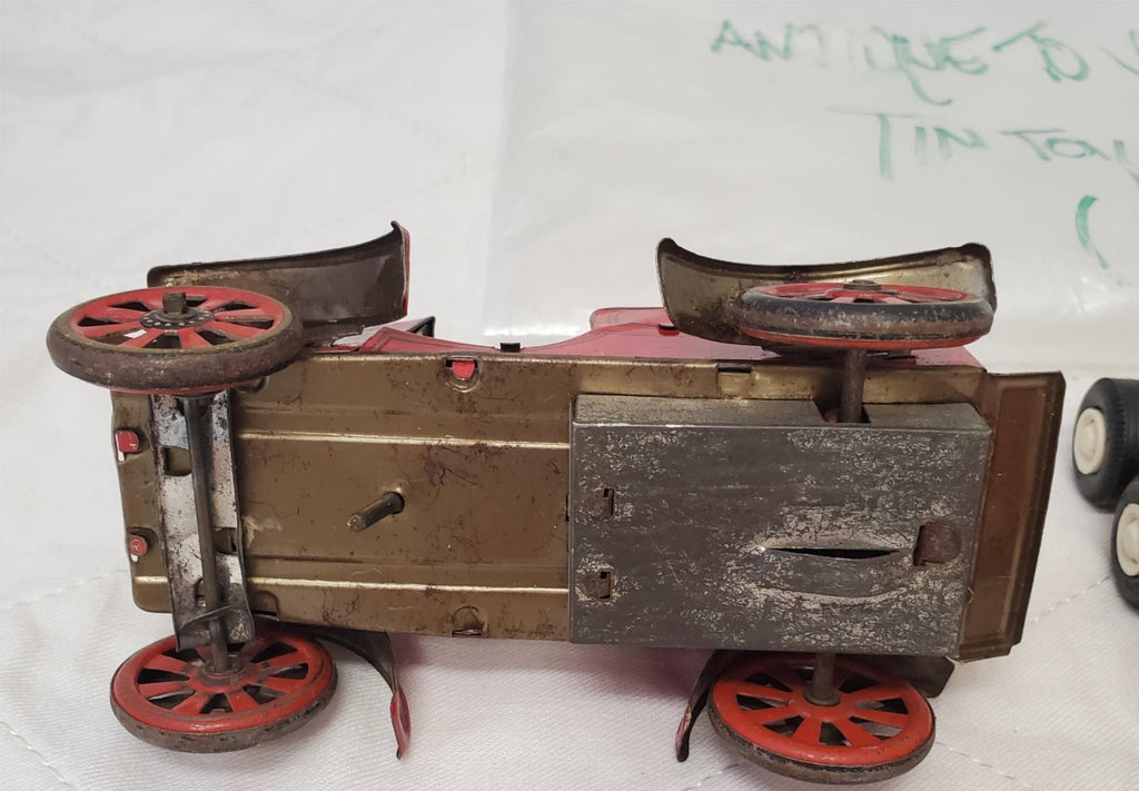 Lot of 3 Vintage Tonka & Others Brand Metal Toy Truck