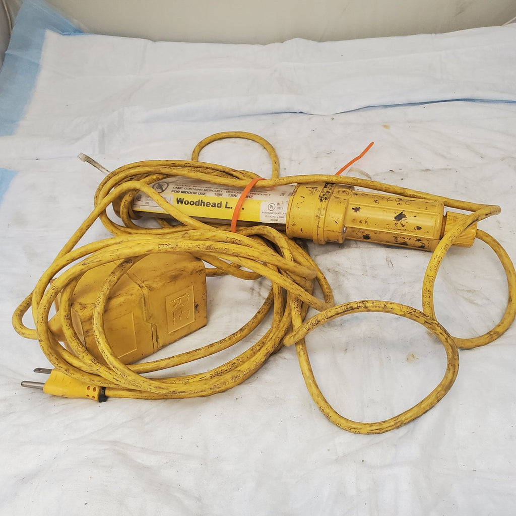General Manufacturing Fluorescent Hand Lamp Fluorescent Light - Yellow