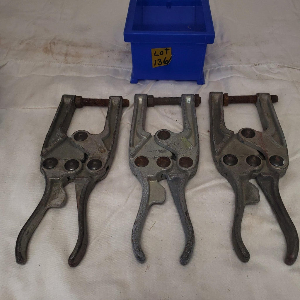 Lot of 3 Welding Aircraft Aviation Clamp Crimp Tool LOT-136