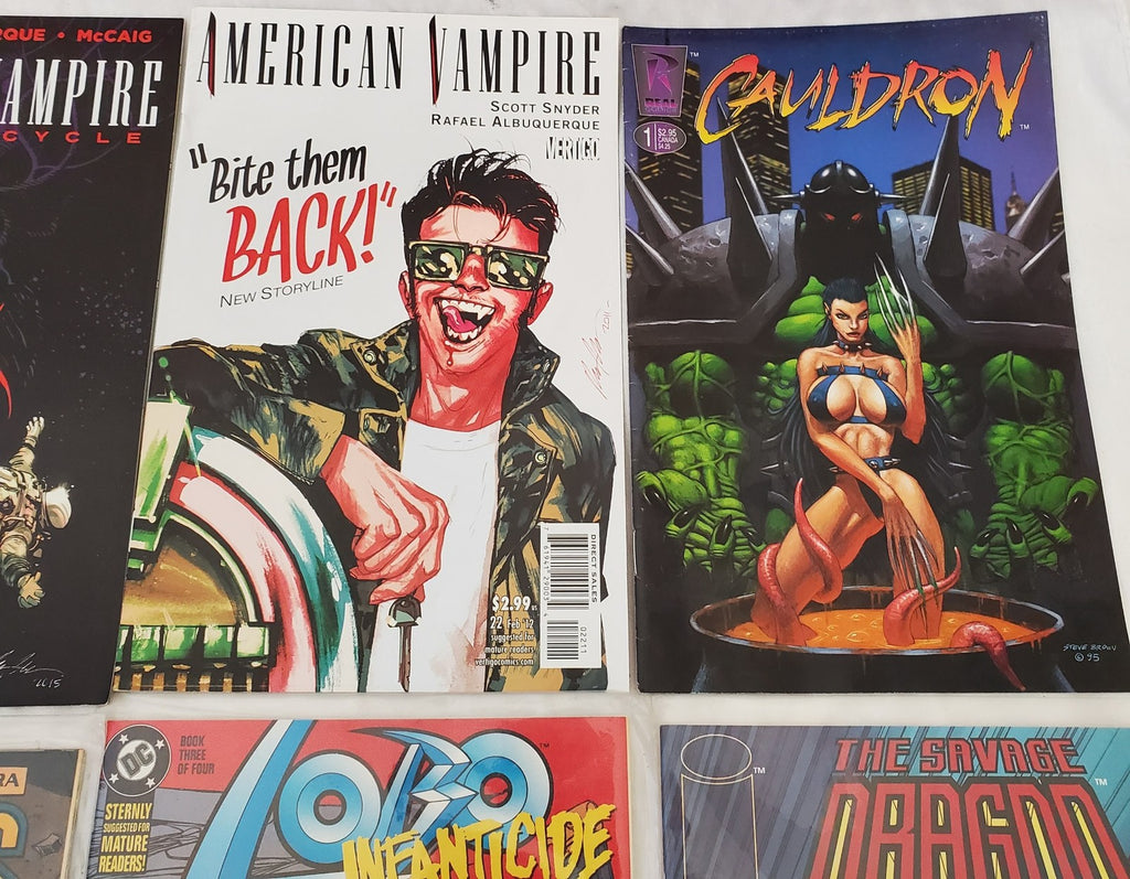 Lot of 12 Vampirella American Vampire Stalkers Lobo & Other Comic Books #14