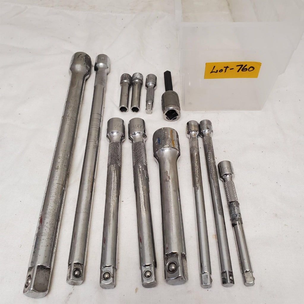 Lot of 12 Assorted Matco Sockets Wrenches Extension LOT-760