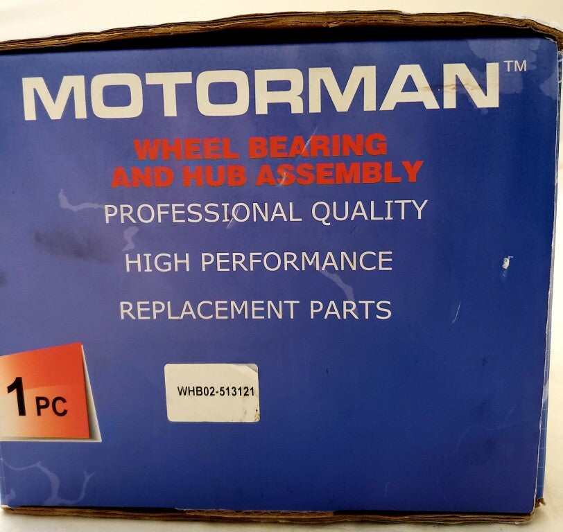 Vintage Motorman WHB02-513121 Wheel Bearing Hub Assembly Replaces ACDelco FW324