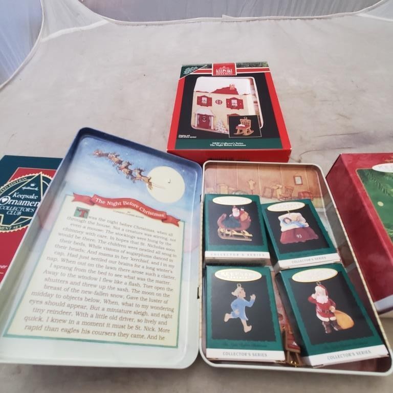 Hallmark Keepsake Collector Series Toymaker Santa & More Christmas Ornament