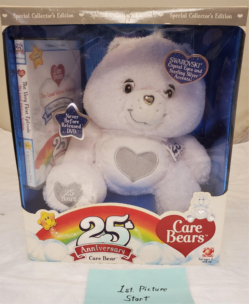 Care Bears 25th Anniversary Plush Bear with DVD 2007 Limited Edition