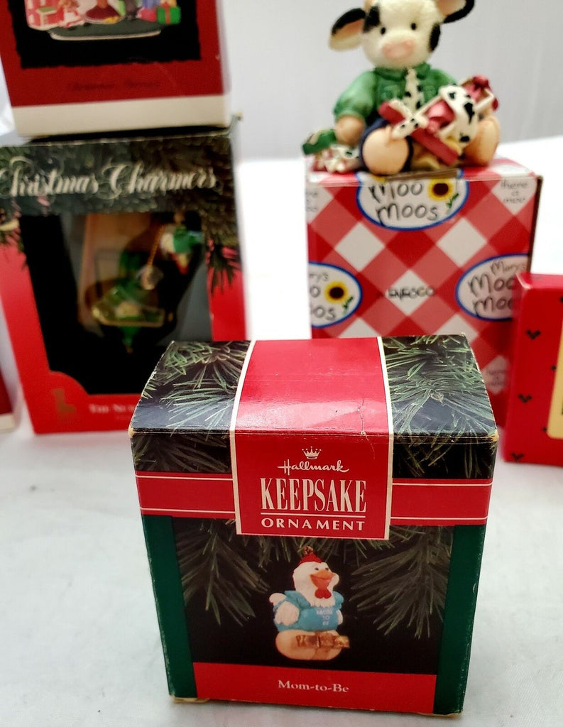 Vintage Lot Hallmark Keepsake Club pop Kittens, Nutcracker Christmas Ornaments