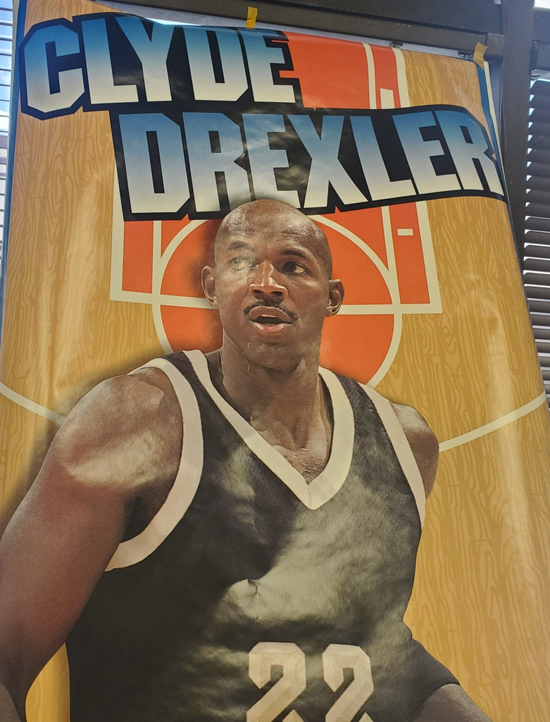 Little Caesars Clyde Drexler Basketball Poster