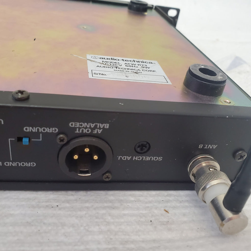 Used Audio-Technica ATW-R73x UHF Receiver 120V 60hz 9W - Rackmountable