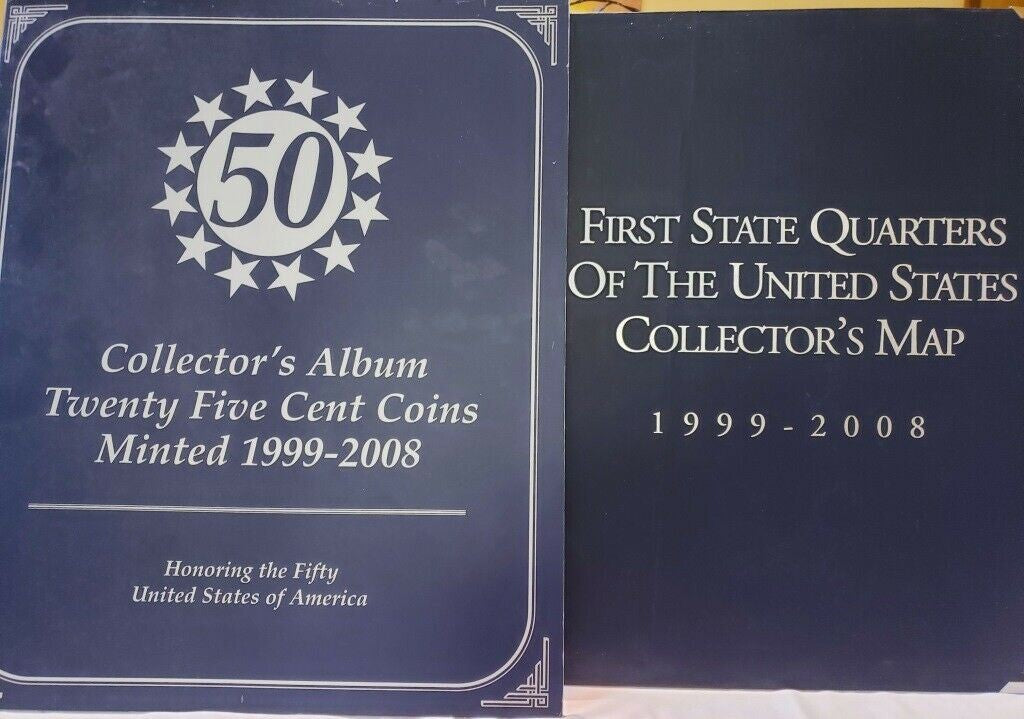 Lot of USA Presidential Coin Series 1999-2008 Limited Edition Holders Books