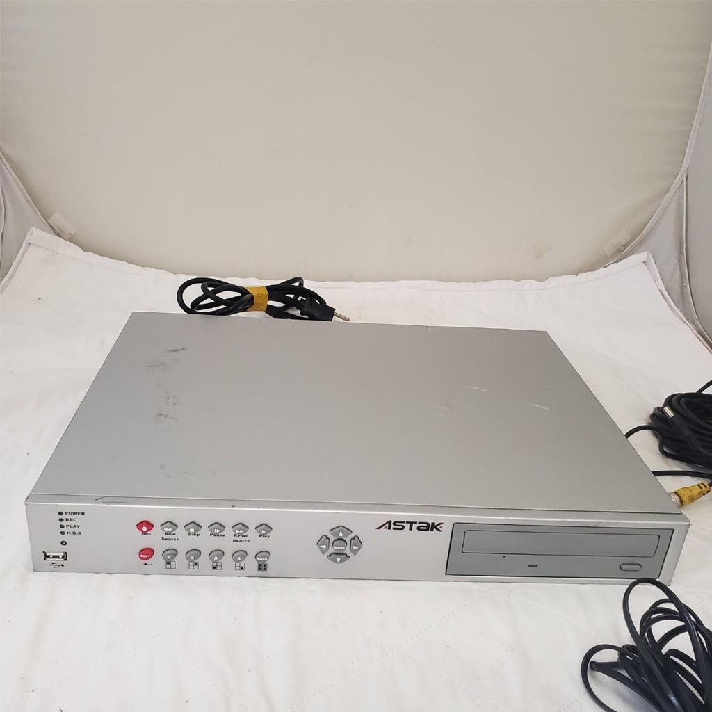 Astak CM-04LCU 4-Channel Digital Video Recorder w/ Camera & Wires