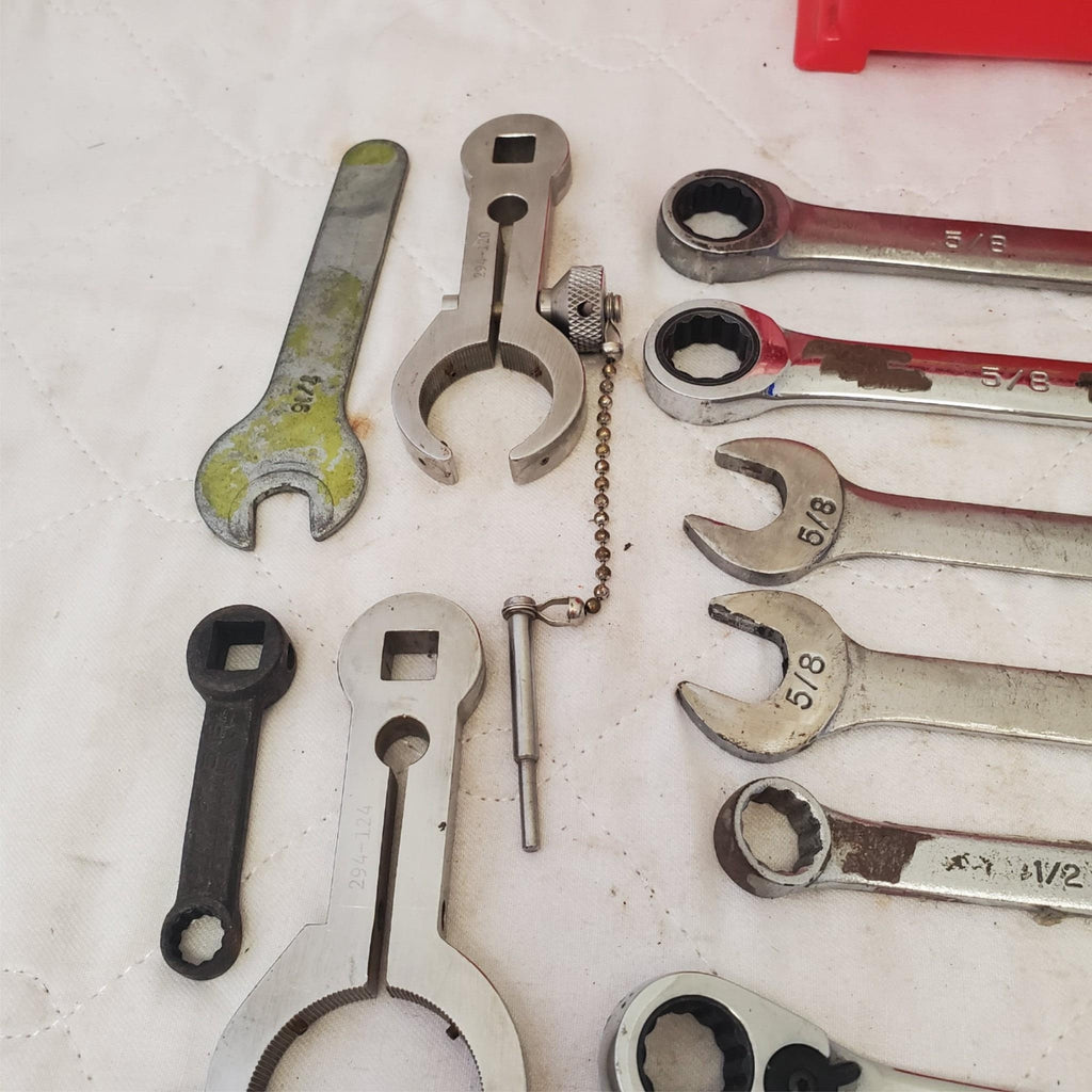 Lot of Assorted Various Offset Ratchet Box-End Wrench & Other Wrenches LOT 242