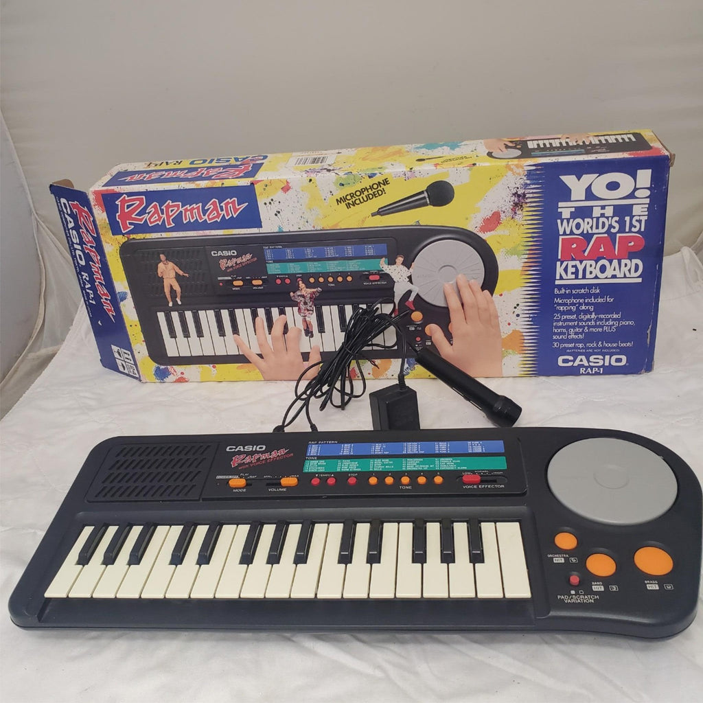 Casio Rapman Yo! The worlds 1st Rap keyboard Microphone included