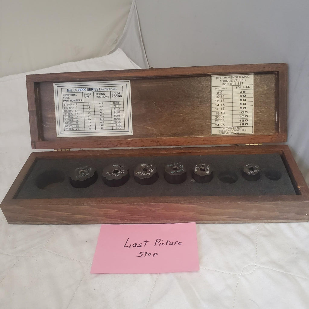 Beta Technics BT-S-389L Torque Adapter Set