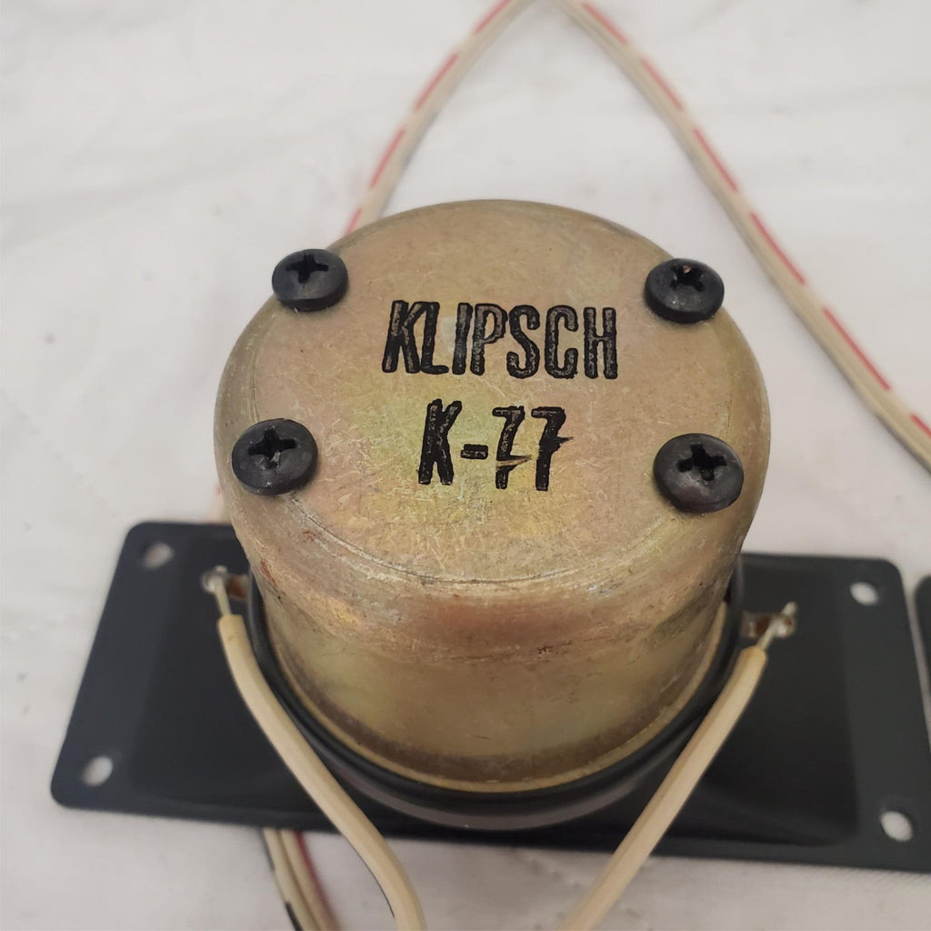 Set of 2 KLIPSCH K-77 Horn Tweeter for Cornwall & Heresy