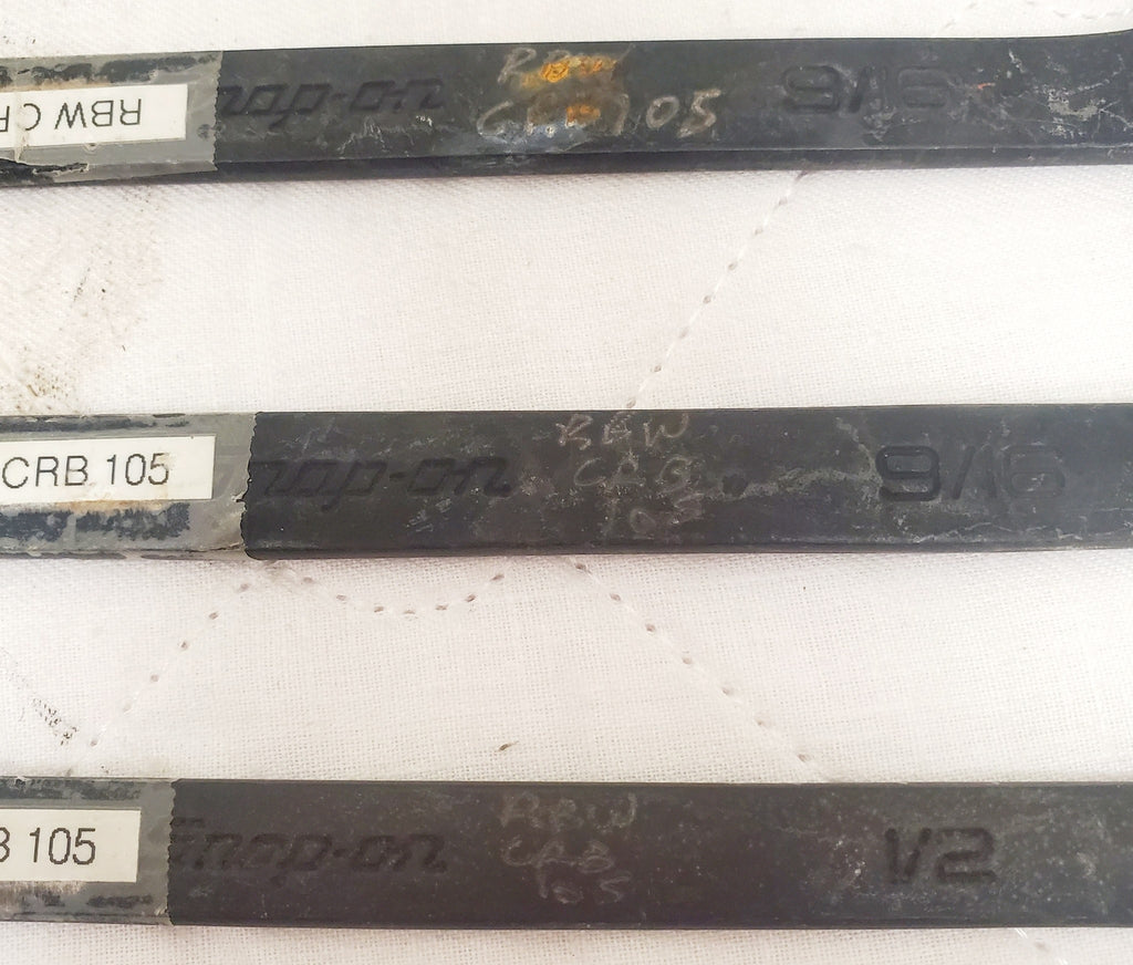 Lot of 4 Snap On Offset Combination Wrench LOT-752