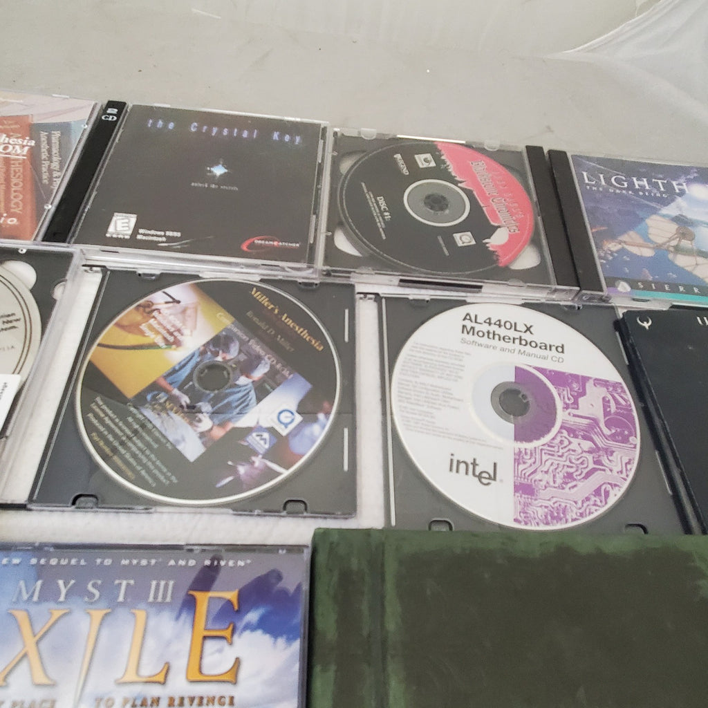 Lot of PC Video Games and Programs Myst III Exile The Beast Within Disc