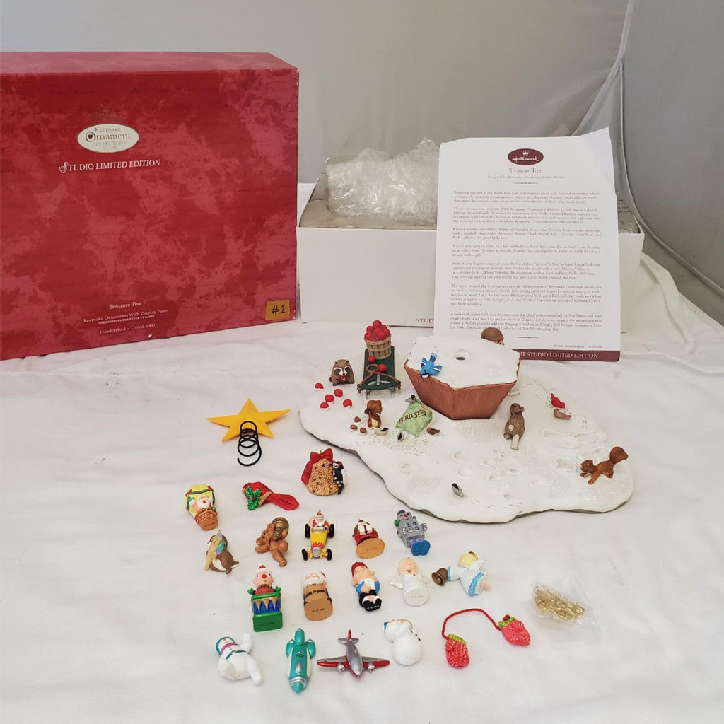 Hallmark Keepsake Ornaments Treasure Tree 2000 Studio Edition #1