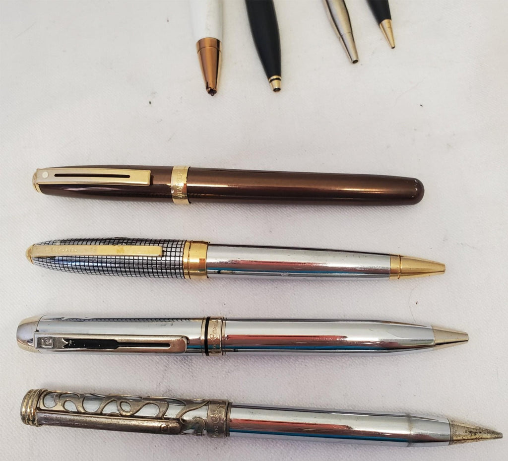 Lot of 8 Vintage Cross, Cardn, Sheaffer Pens