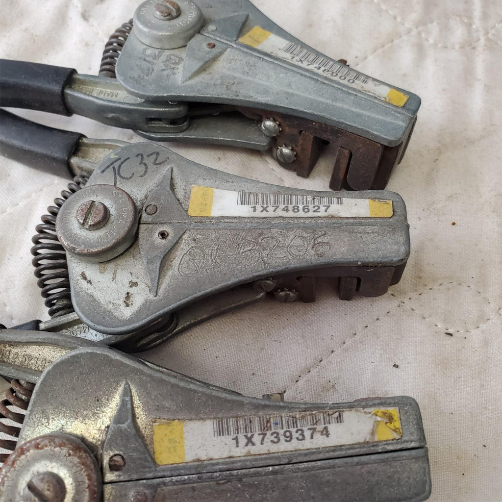 Lot of Vintage Custom Stripmaster Wire Stripper Hand Tools Lot 210